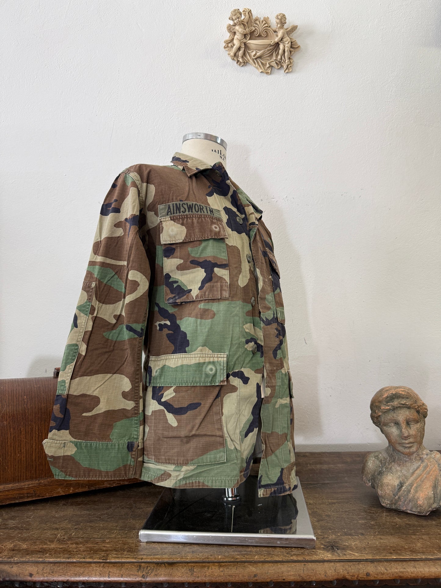 Vintage Ripstop Woodland Us Army Jacket “L”