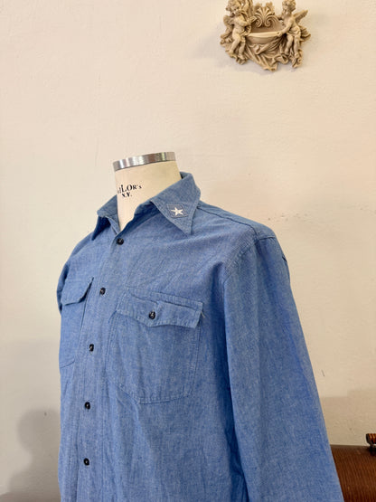 Vintage 90’s Italian Navy Shirt “M”