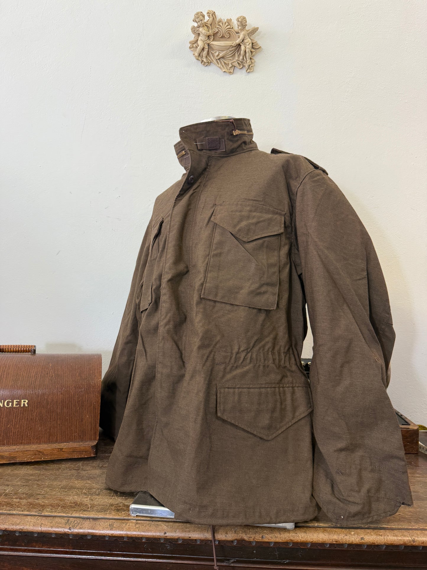 Vintage Field Jacket M65 Us Army Alpha Industries “XL”