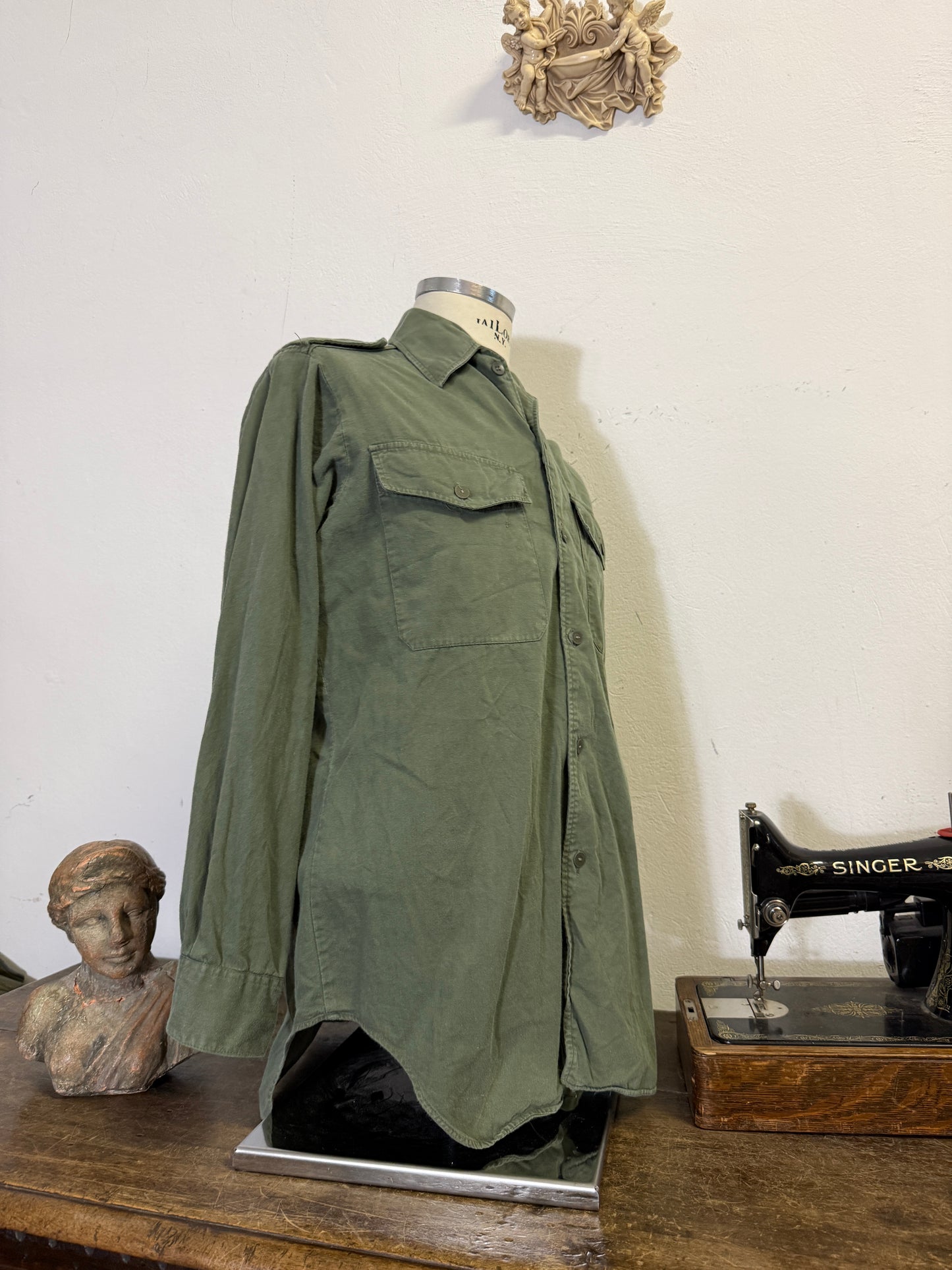Vintage 50’s Austrian Army Shirt “M”