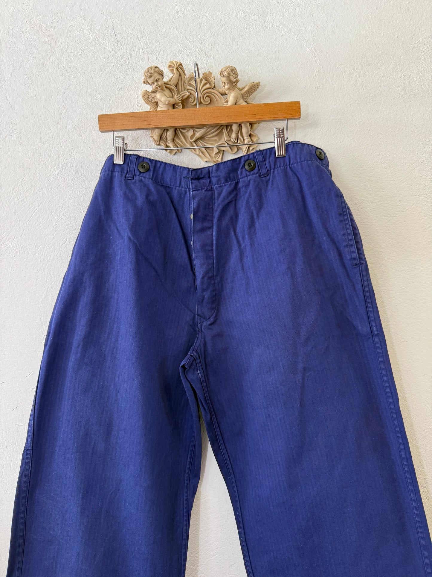 Vintage German Army Work Pants HBT “W38”