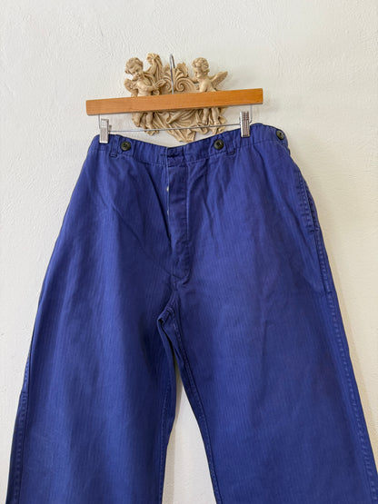 Vintage German Army Work Pants HBT “W38”