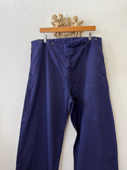 Vintage German Army Work Pants HBT “W38”