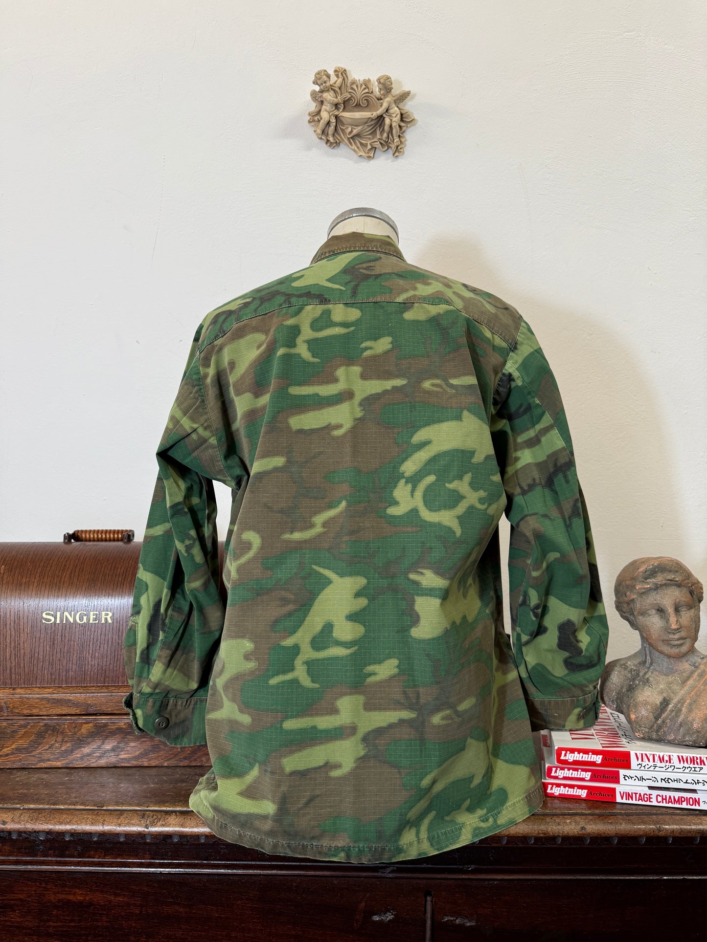 Vintage USMC Jungle Jacket ERDL - M/L