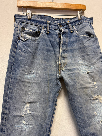 Vintage 70’s Selvedge Levi’s 501 Made in Usa “W32 L30”