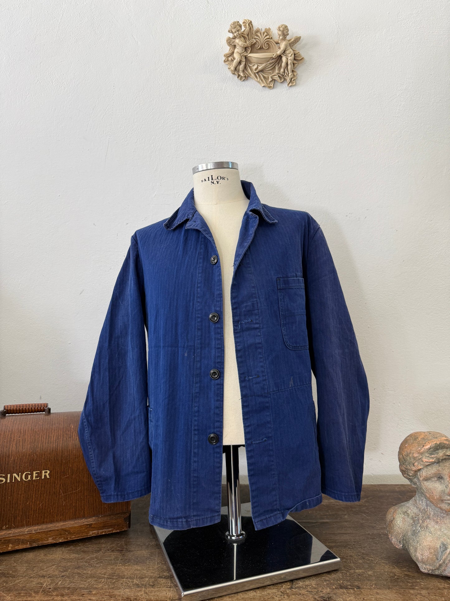 Vintage 90’s German Army Work Jacket HBT “M/L”