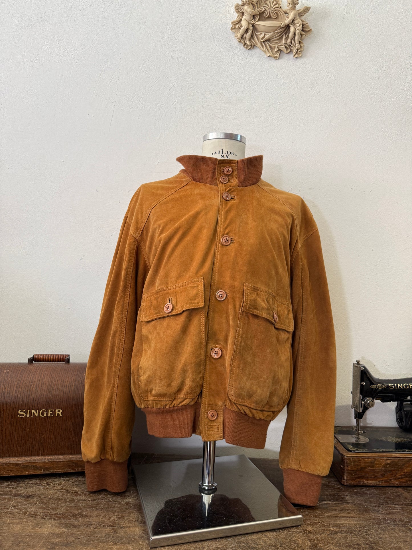 Vintage Suede Jacket “XL”