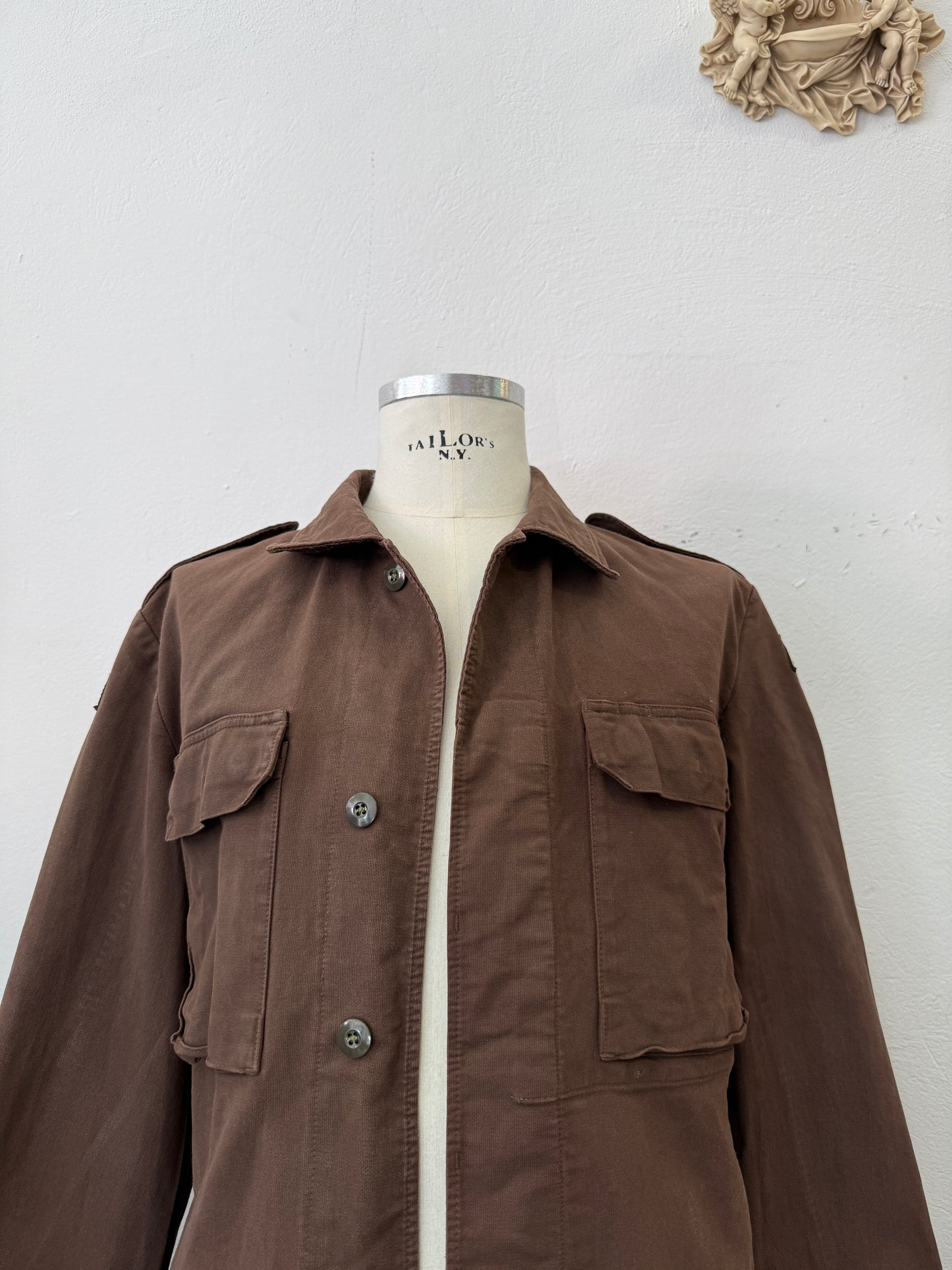 Vintage Moleskin German Army Jacket “L”