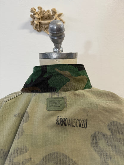 Vintage Woodland Jacket Rip StopUs Army “L”