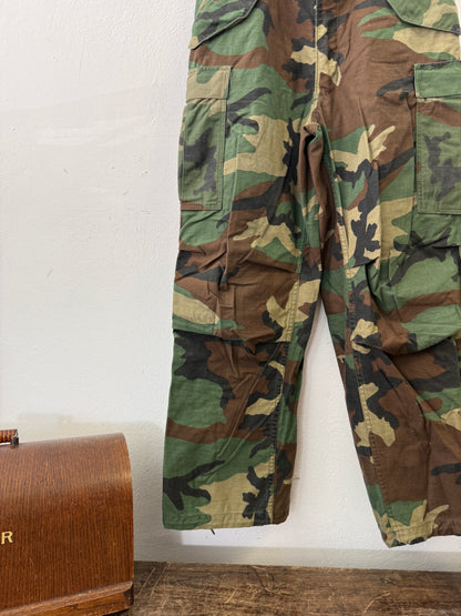 Vintage Woodland Cargo Pants M65 Us Army “W31”