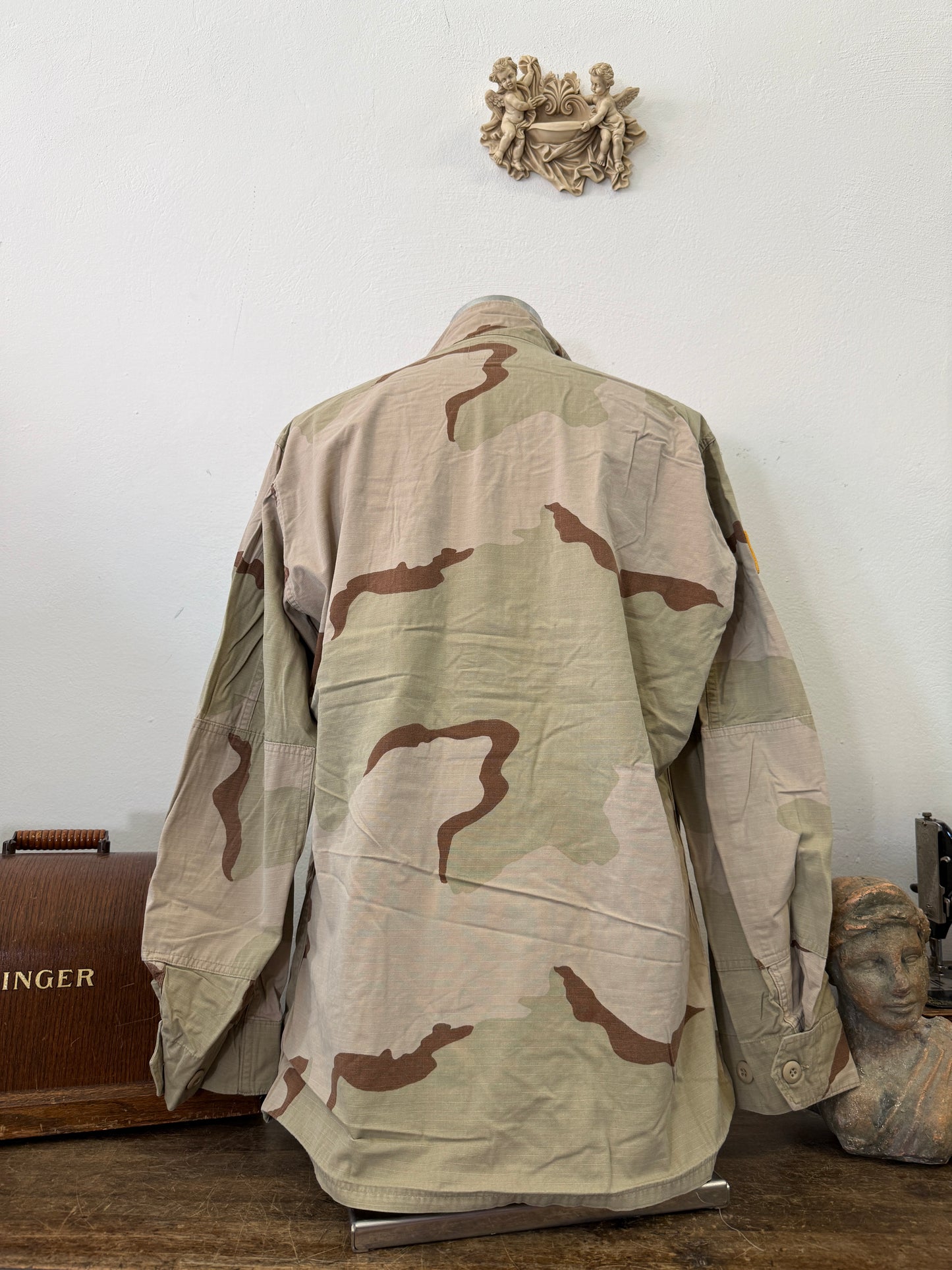 Vintage BDU Camo Jacket Ripstop US Army – XL