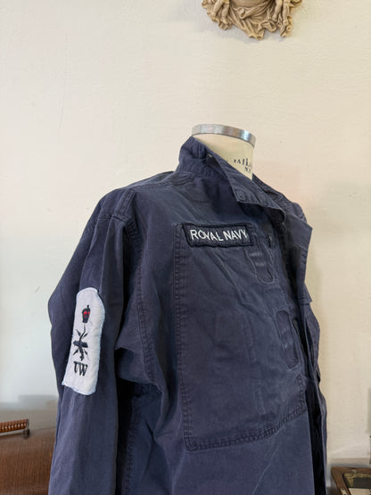 Vintage British Royal Navy Jacket “L”