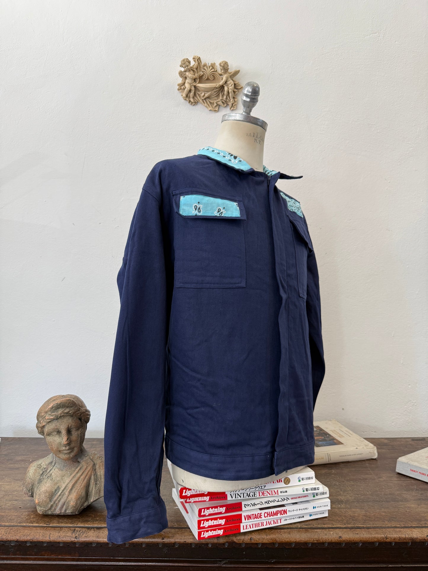 Vintage 90’s Bandana Workwear Jacket “XL”