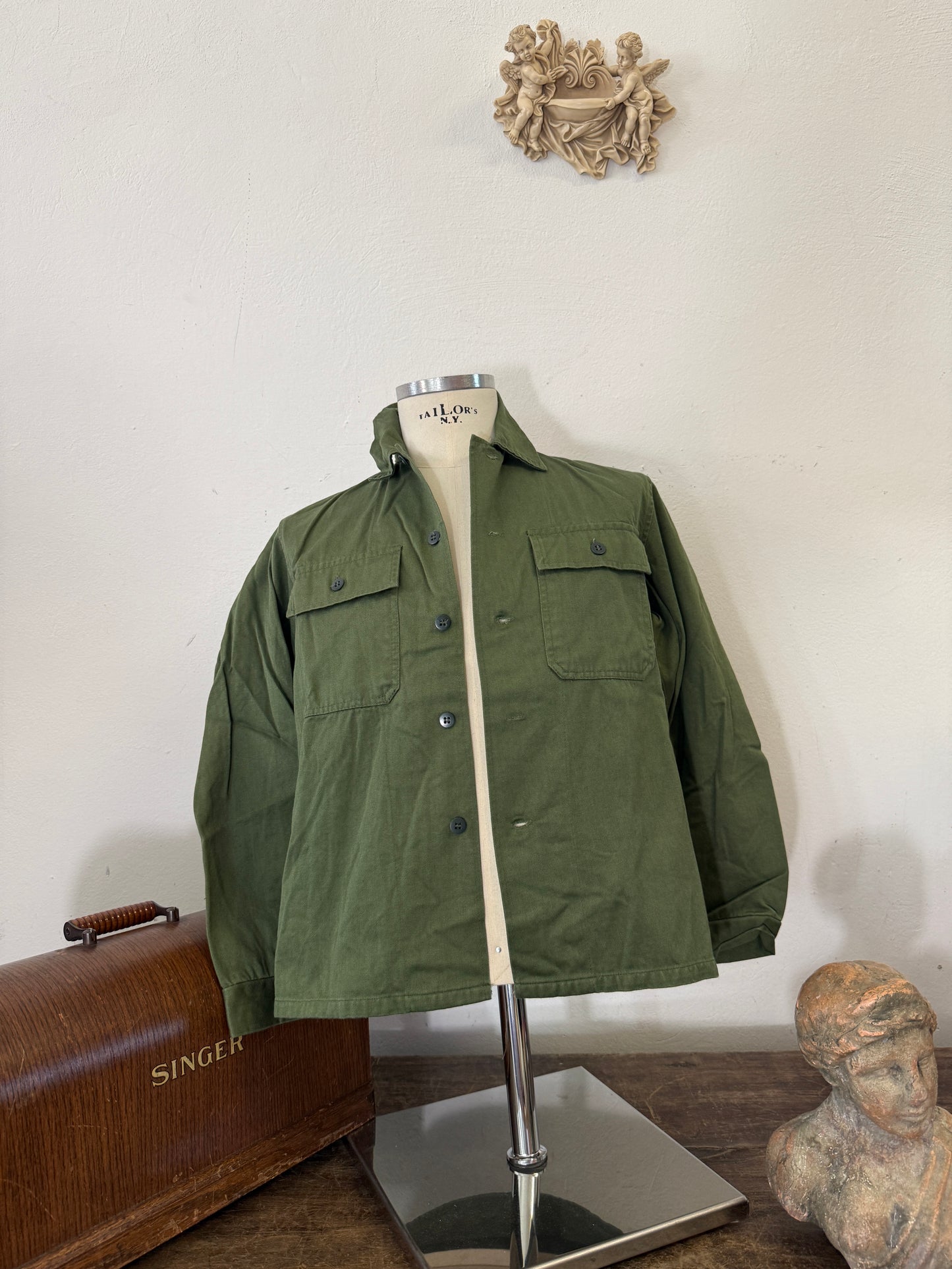 Vintage Spanish Army Shirt “S”