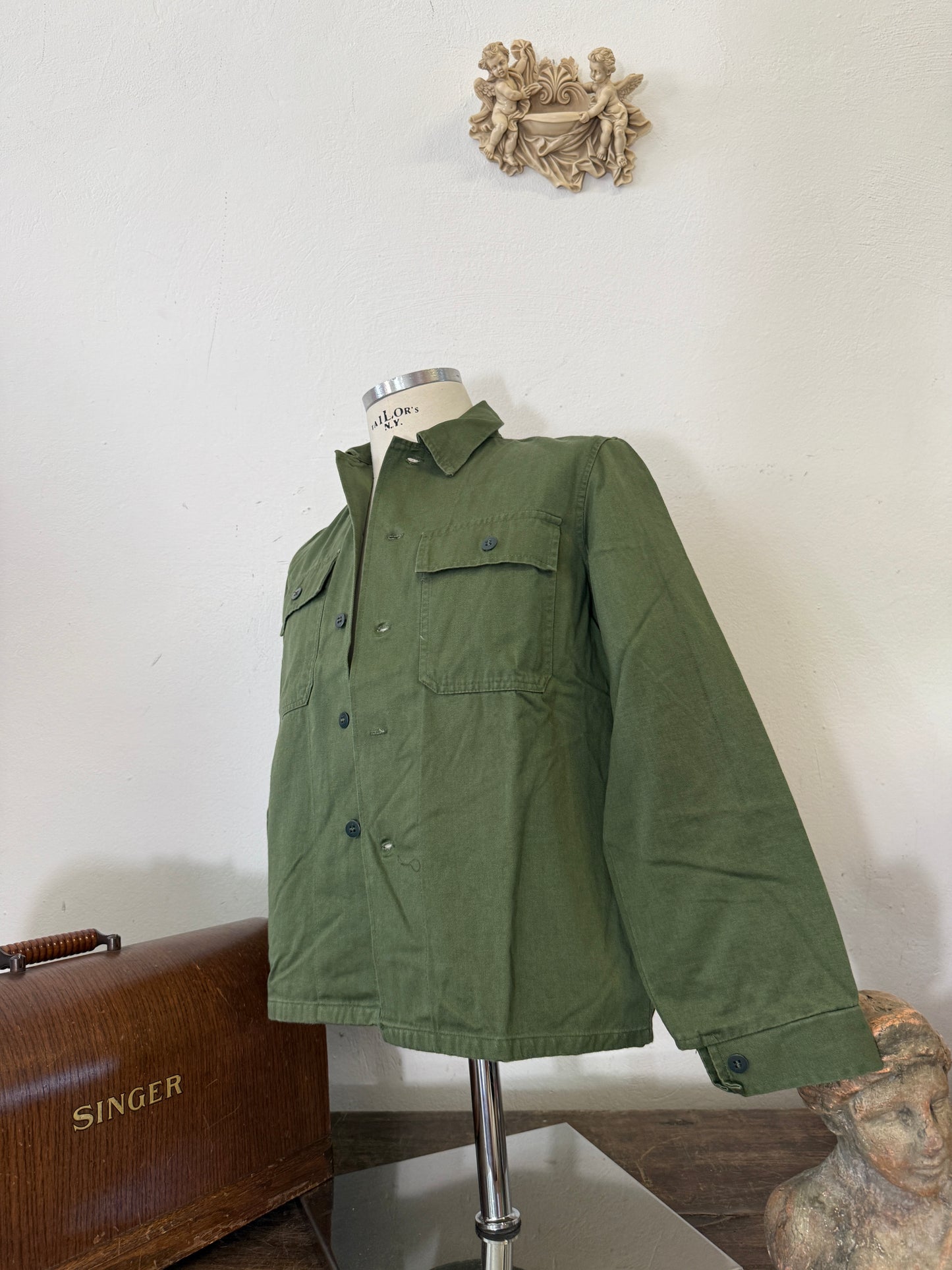 Vintage Spanish Army Shirt “S”
