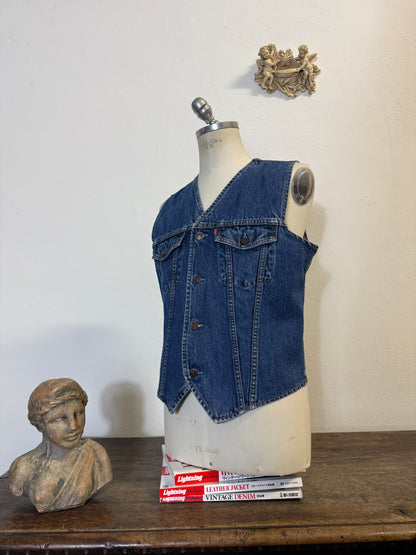 Rework Levi’s Vest Orange Tab “M”