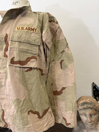 Vintage BDU Camo Jacket Ripstop US Army “M”