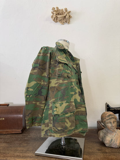 Vintage 60’s Ripstop Jungle Jacket ERDL Us Army “S/M”