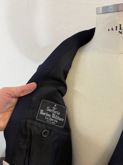 Vintage 00’s Italian Navy Double Breasted Jacket “M”