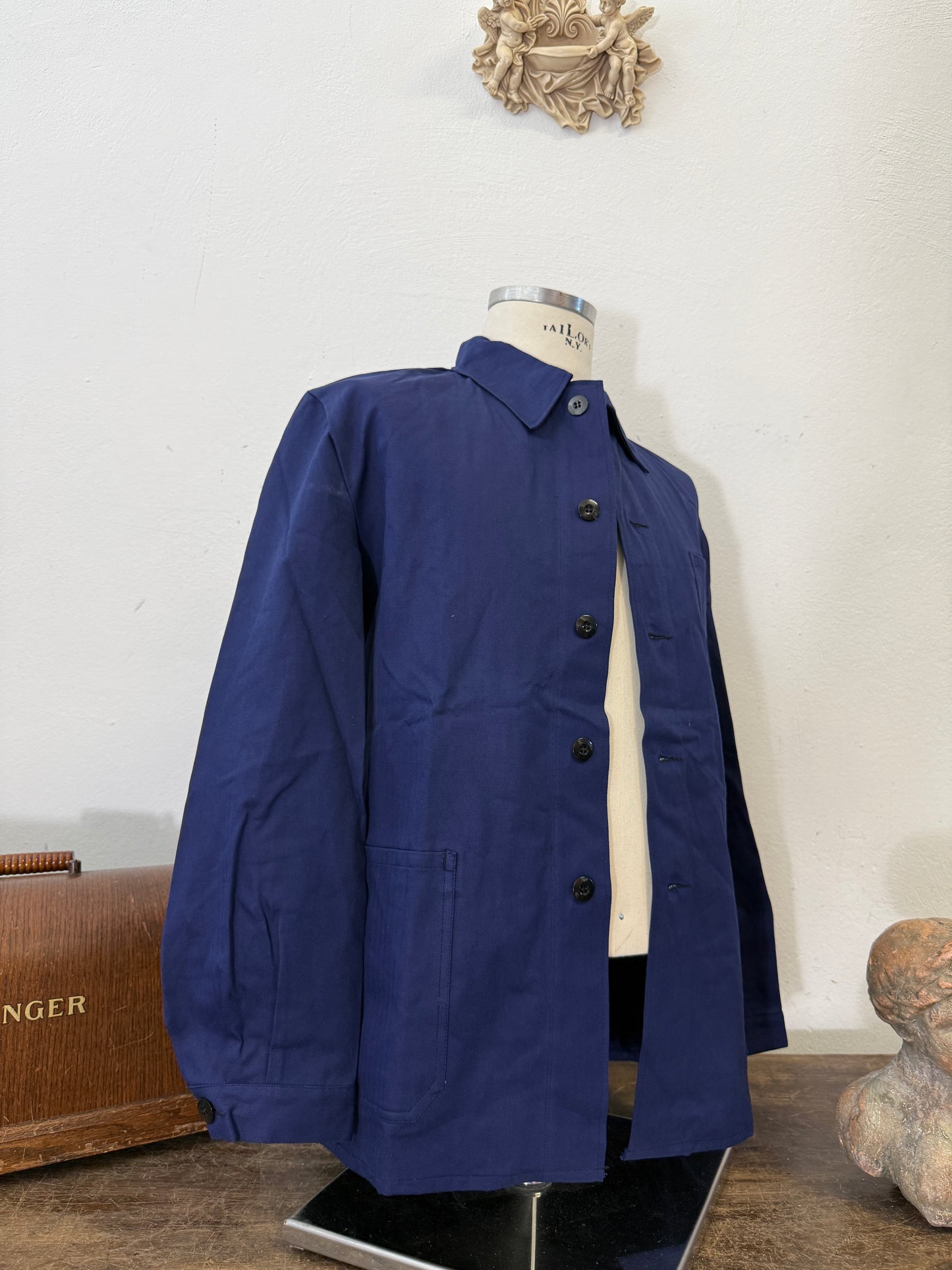 Vintage 80’s German Army Work Jacket HBT “L”