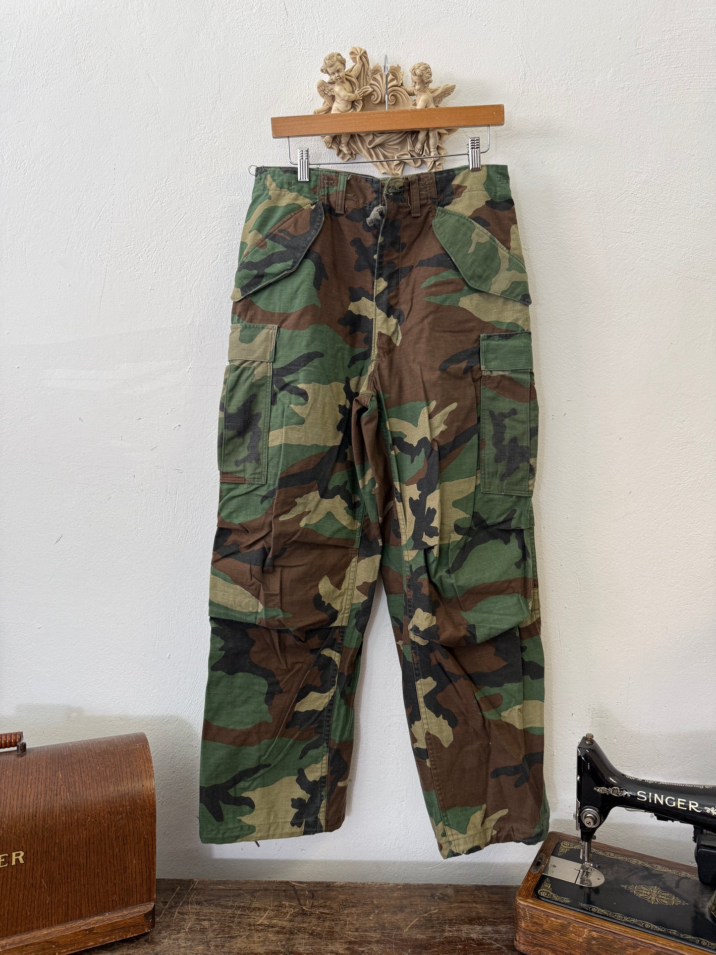 Vintage Woodland Cargo Pants M65 Us Army “W31”