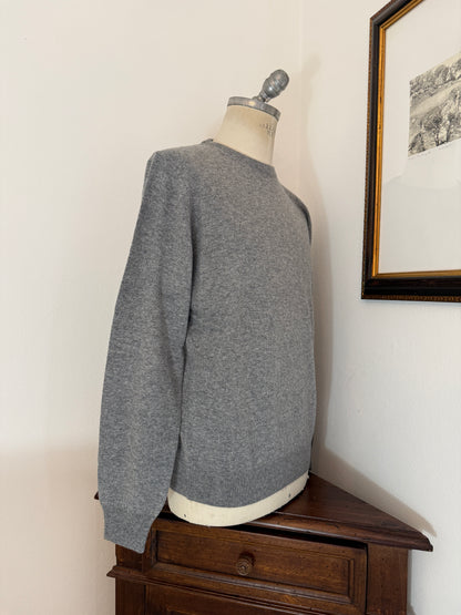 Essential Grey Sweater - Made in Italy