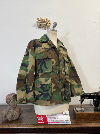 Vintage Woodland Jacket Us Army “M”