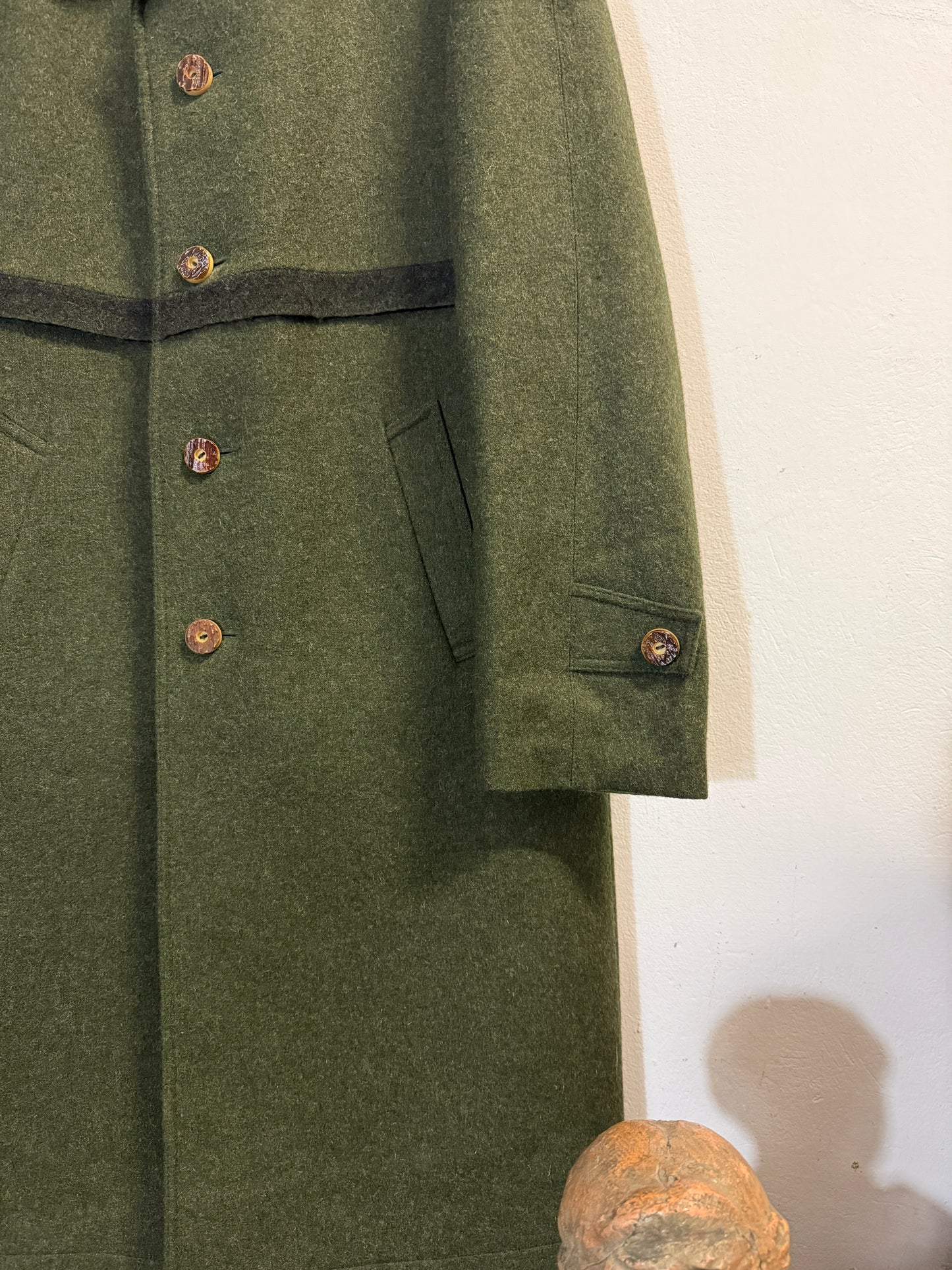 Vintage 80’s Loden Coat “XL”