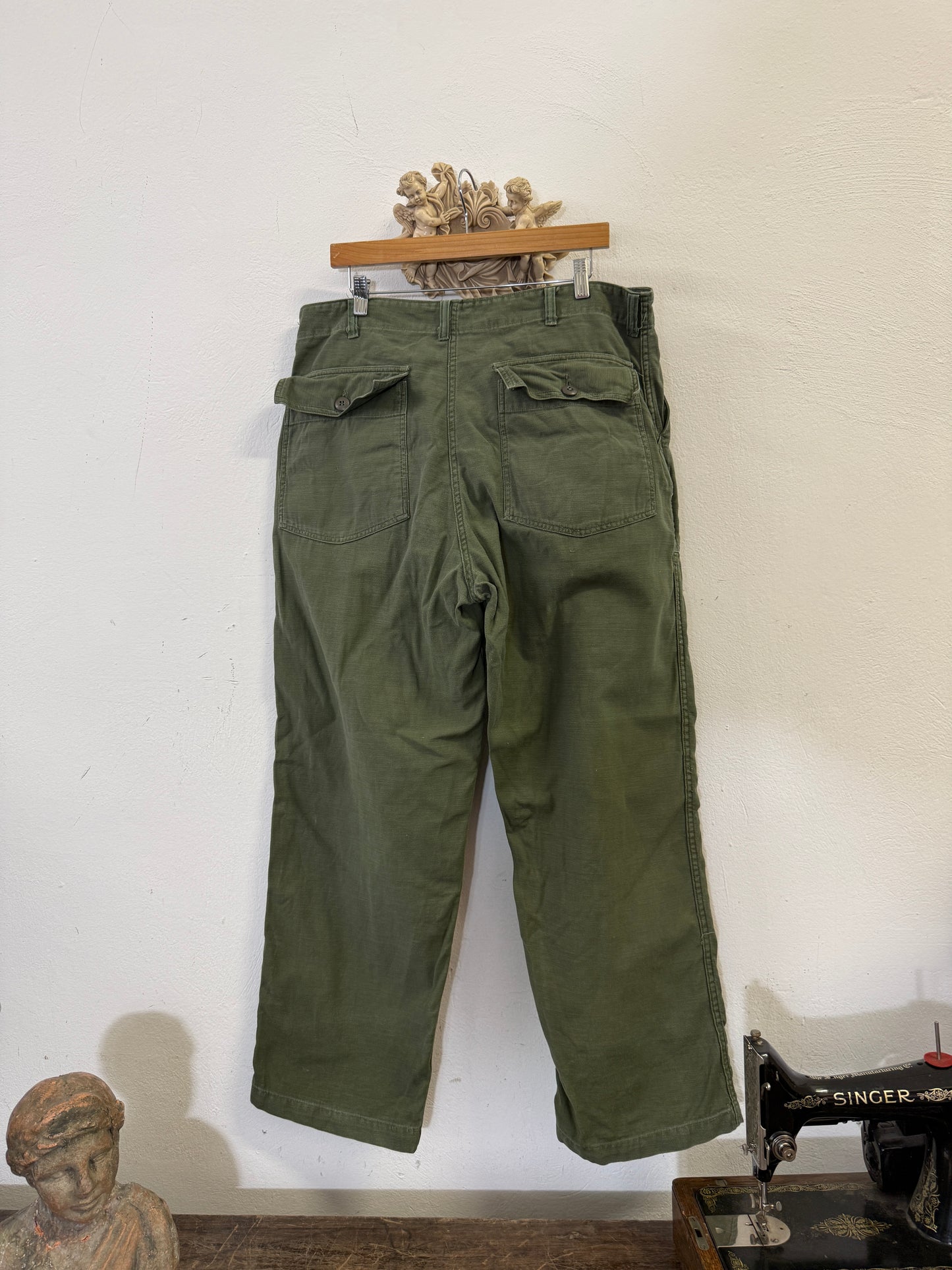 Vintage Og 107 Us Army Fatigue Pants “W36”