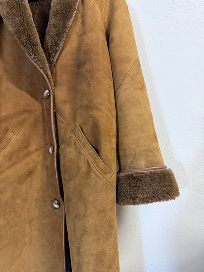 Vintage 80’s Woman Shearling Jacket “L”