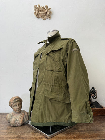 Vintage Danish Army Jacket Without Buttons “M”