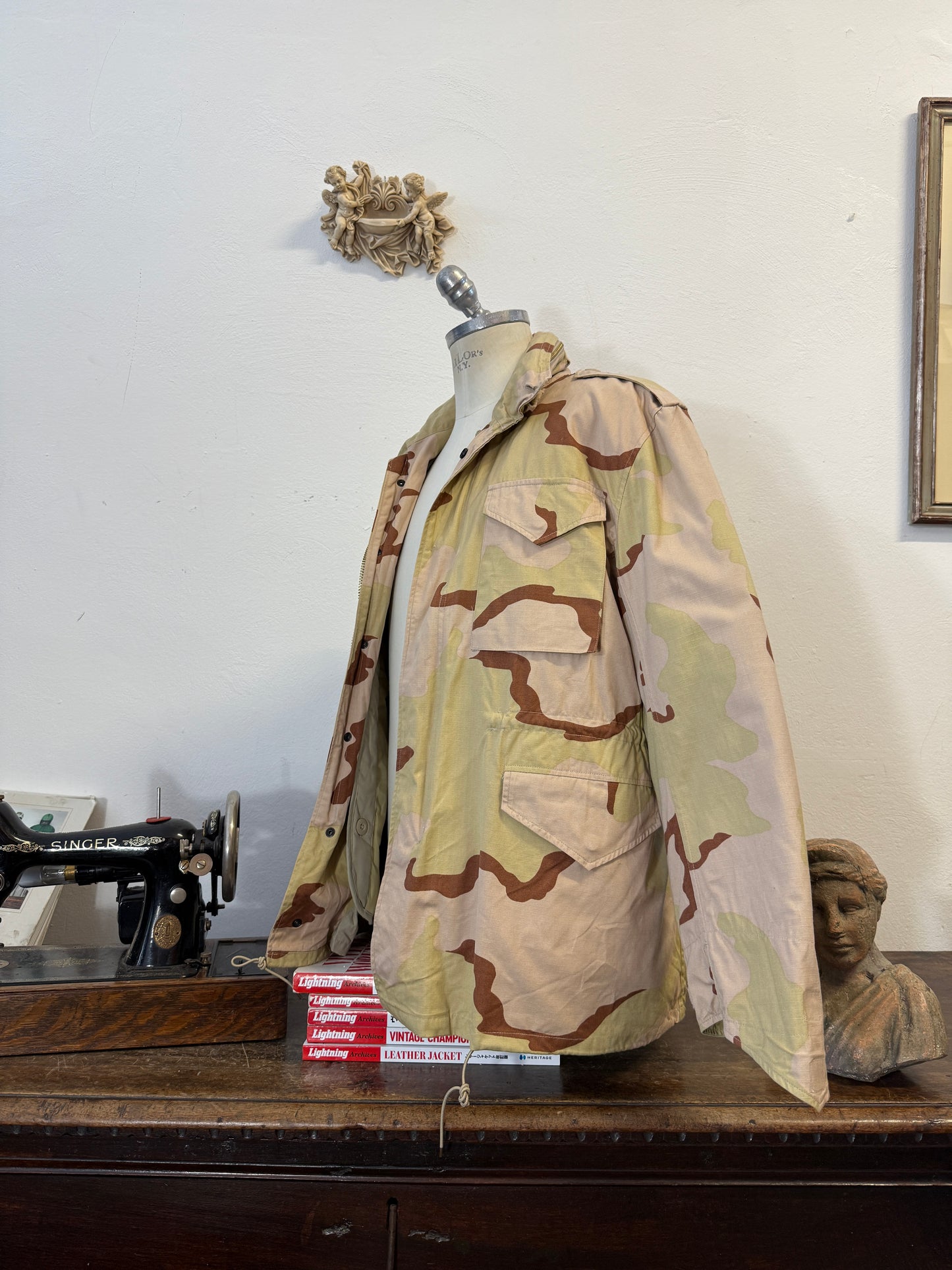 Repro Desert Camo Field Jacket M65 “L”