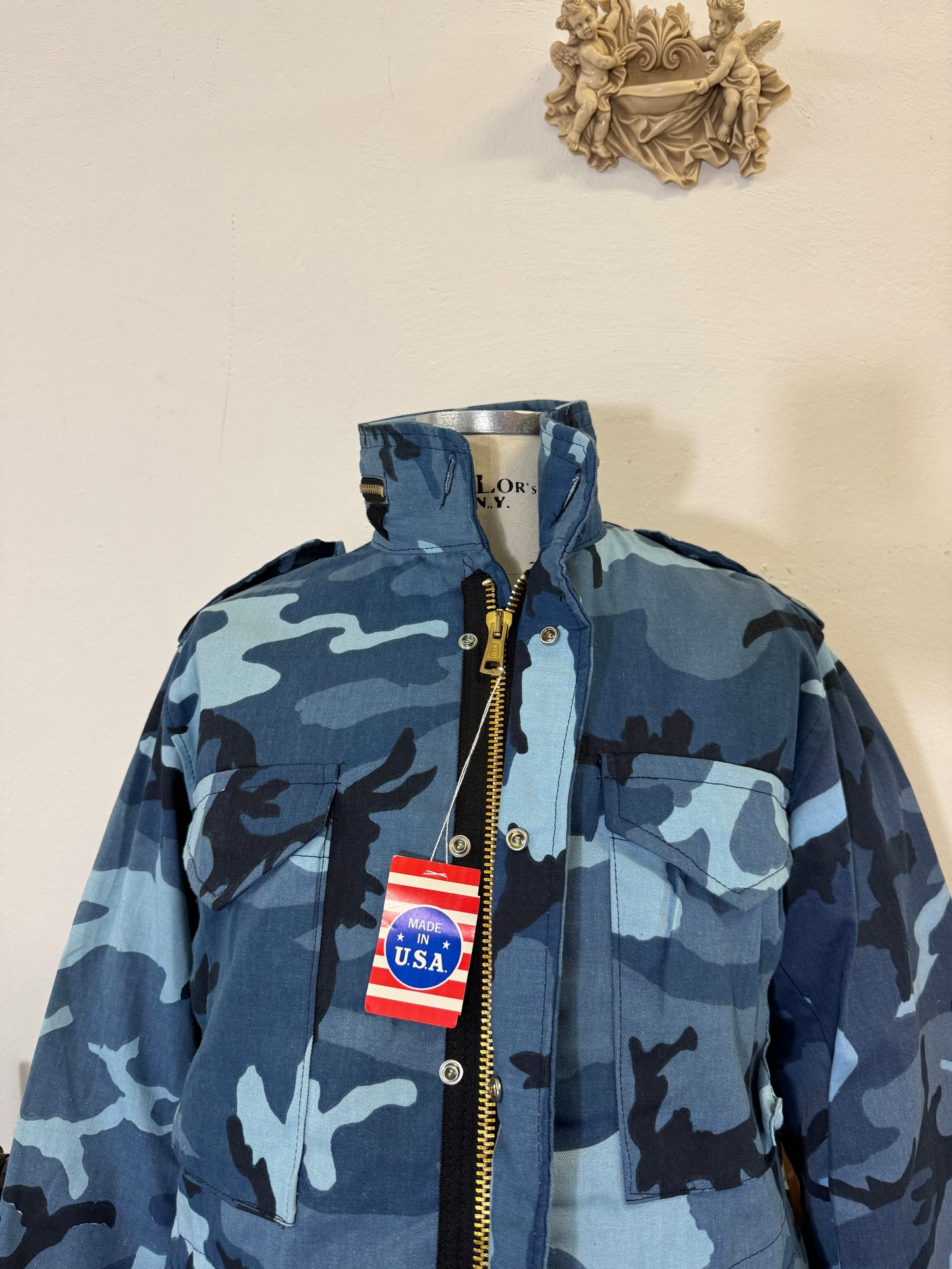 Camo Field Jacket M65 Made in Usa “M”