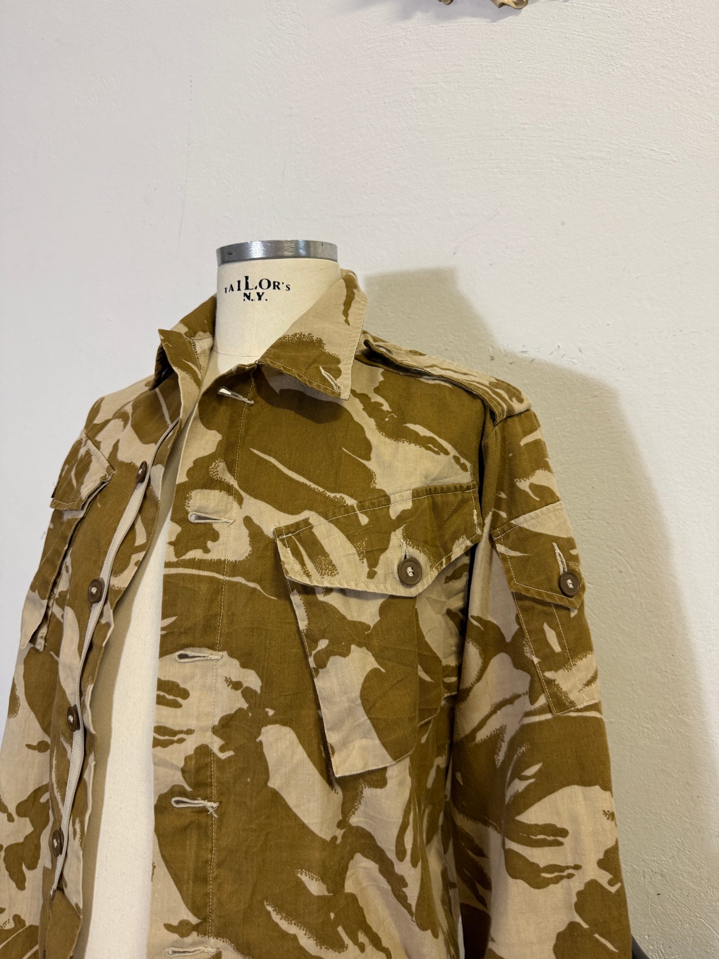 Vintage British Army Camo Jacket “M”