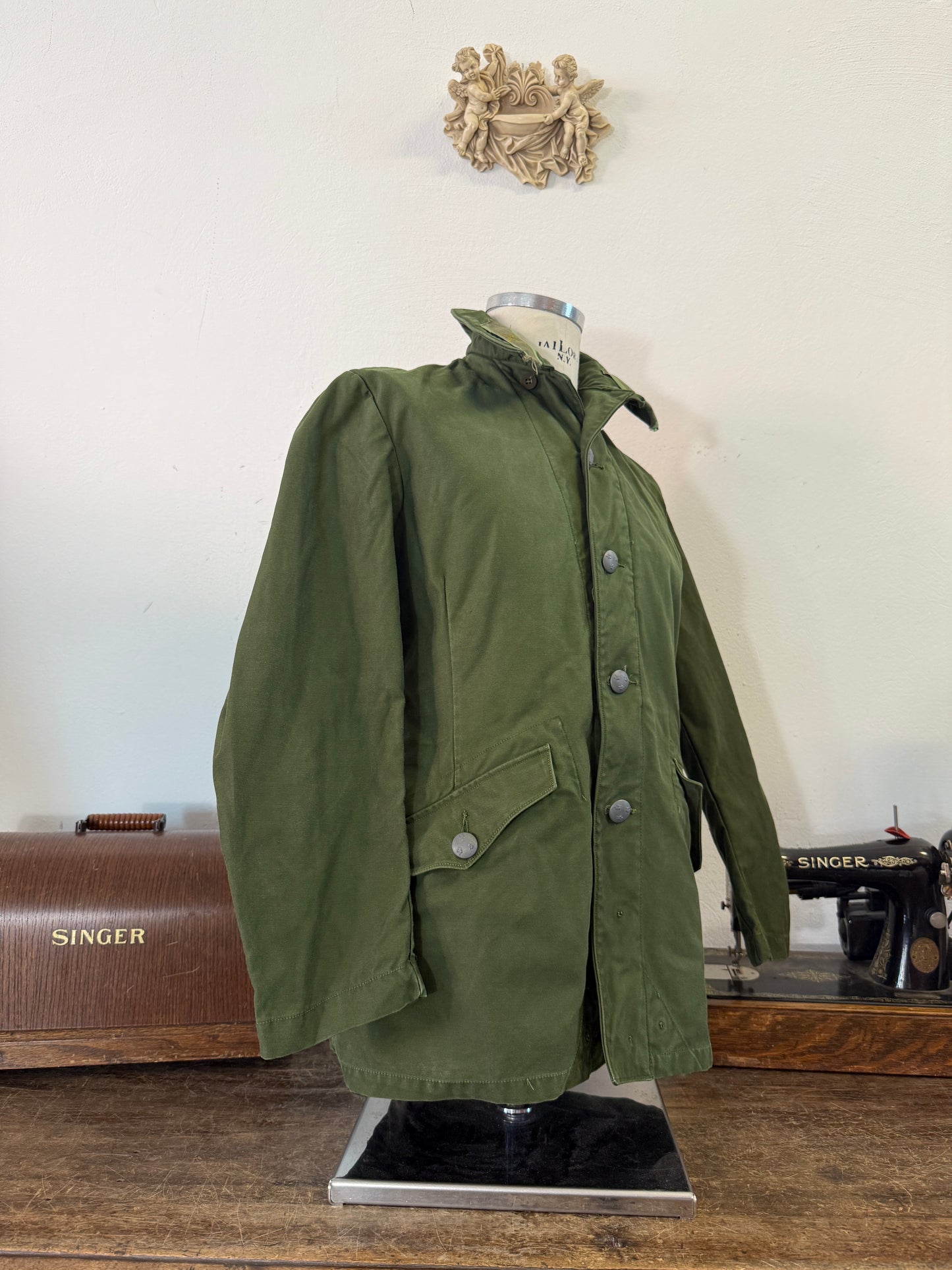 Vintage 60’s Swedish Army Jacket “M”