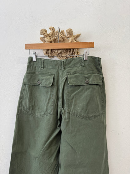 Vintage Og 107 Us Army Fatigue Pants “W30”