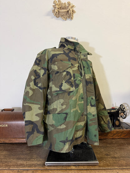 Vintage Woodland Field Jacket M65 Us Army “M/L”