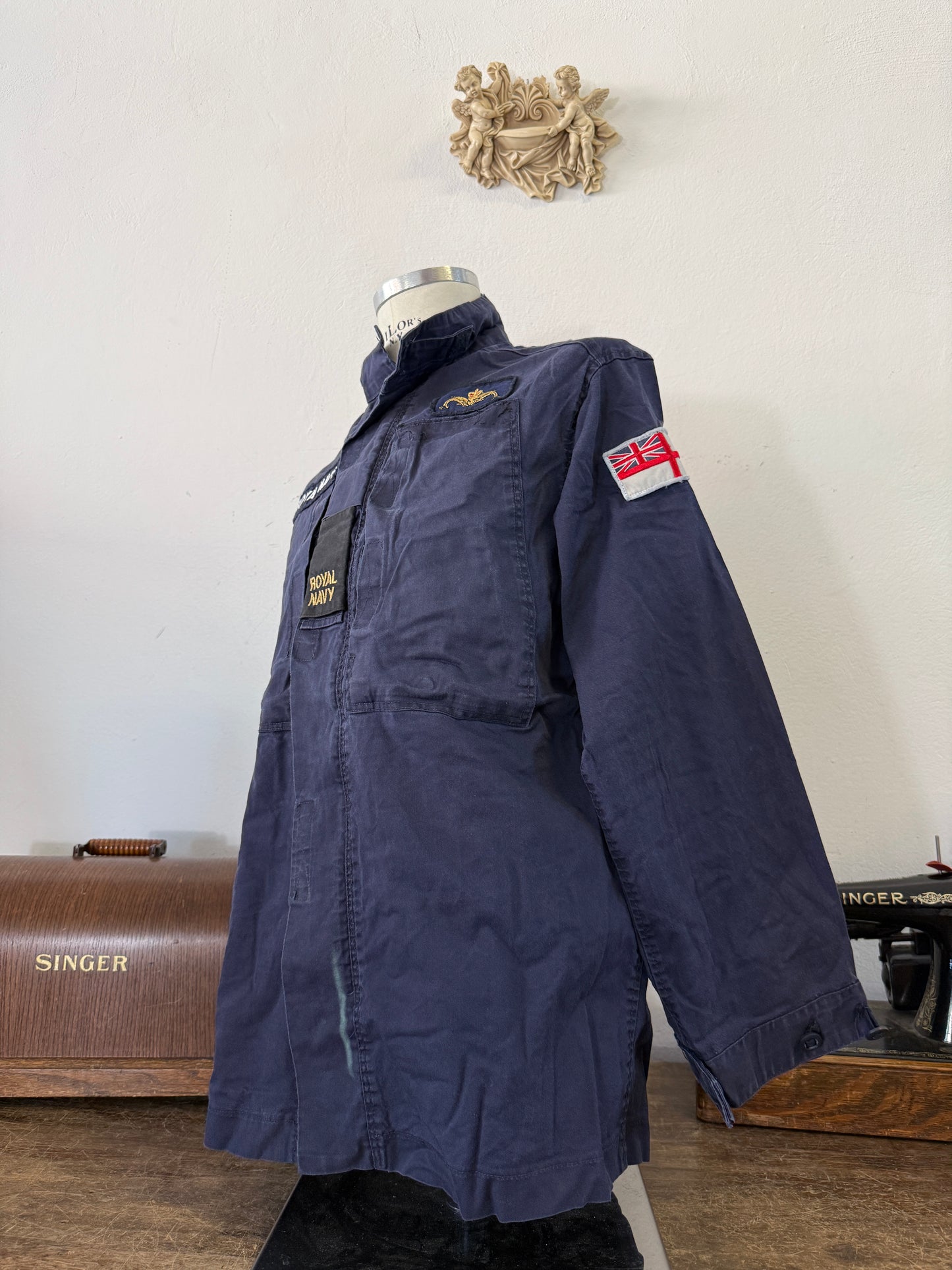Vintage British Royal Navy Jacket “L”