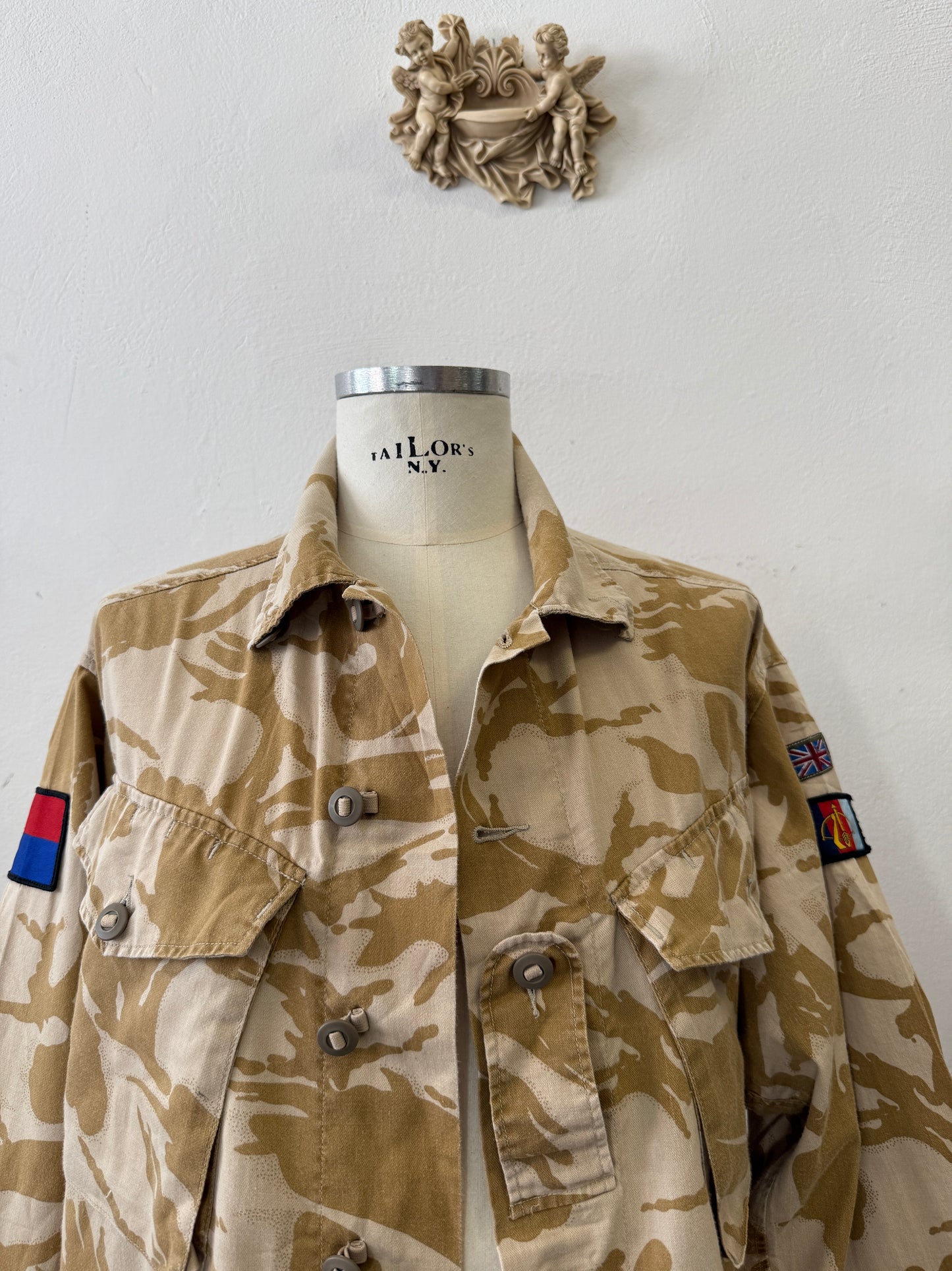 Vintage Jacket Combat Tropical Desert DPM “XL”