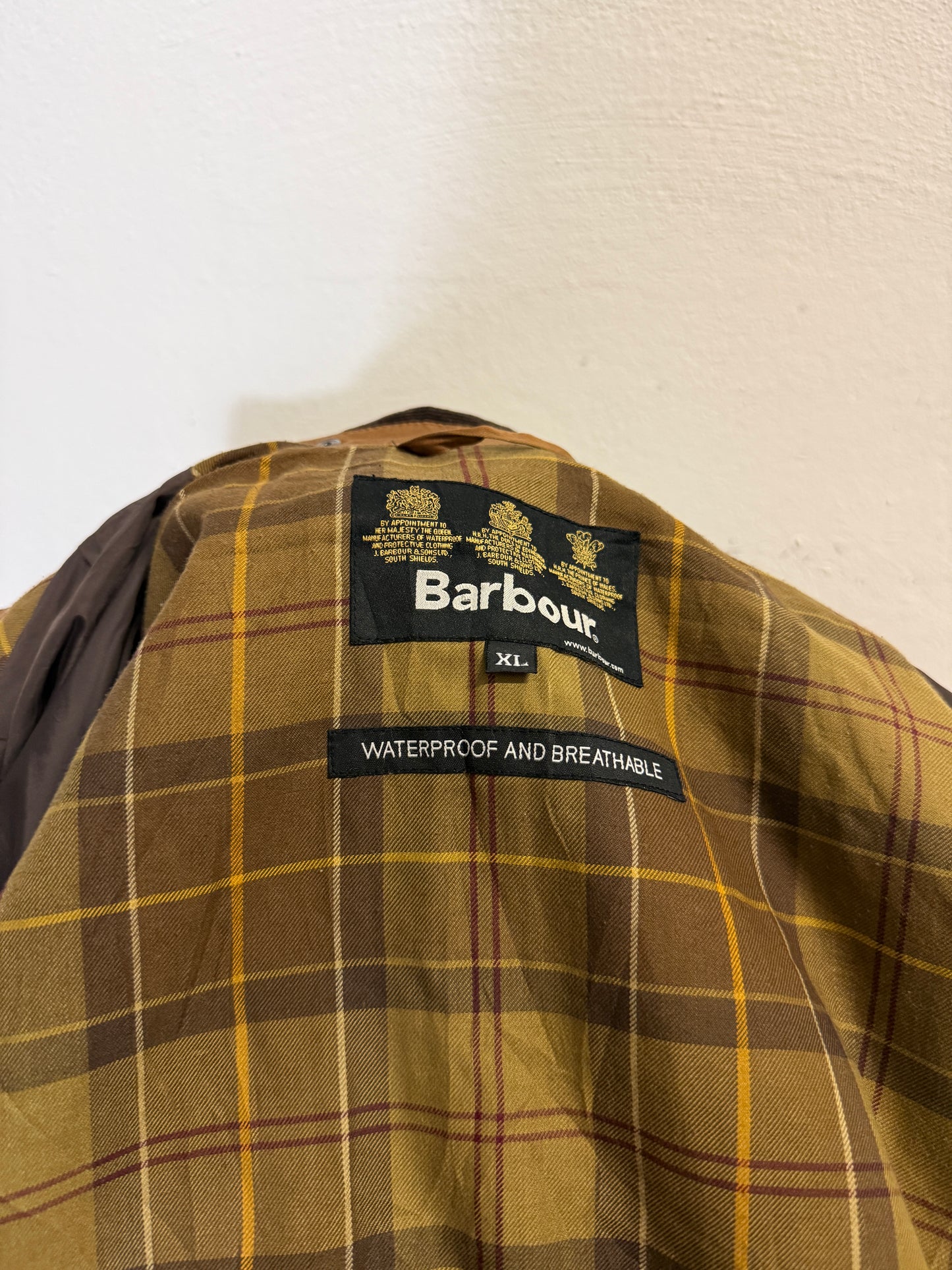 Vintage Barbour L/W Bedale Jacket  “XXL”
