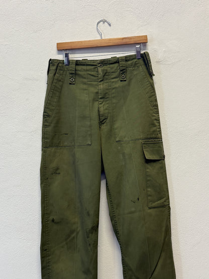 Vintage British Fatigue Army Pants “W31”