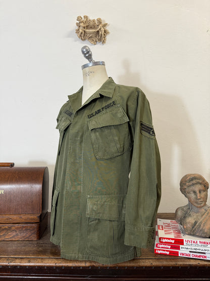 Vintage Rip Stop Jungle Jacket U.S. AIR FORCE “S”
