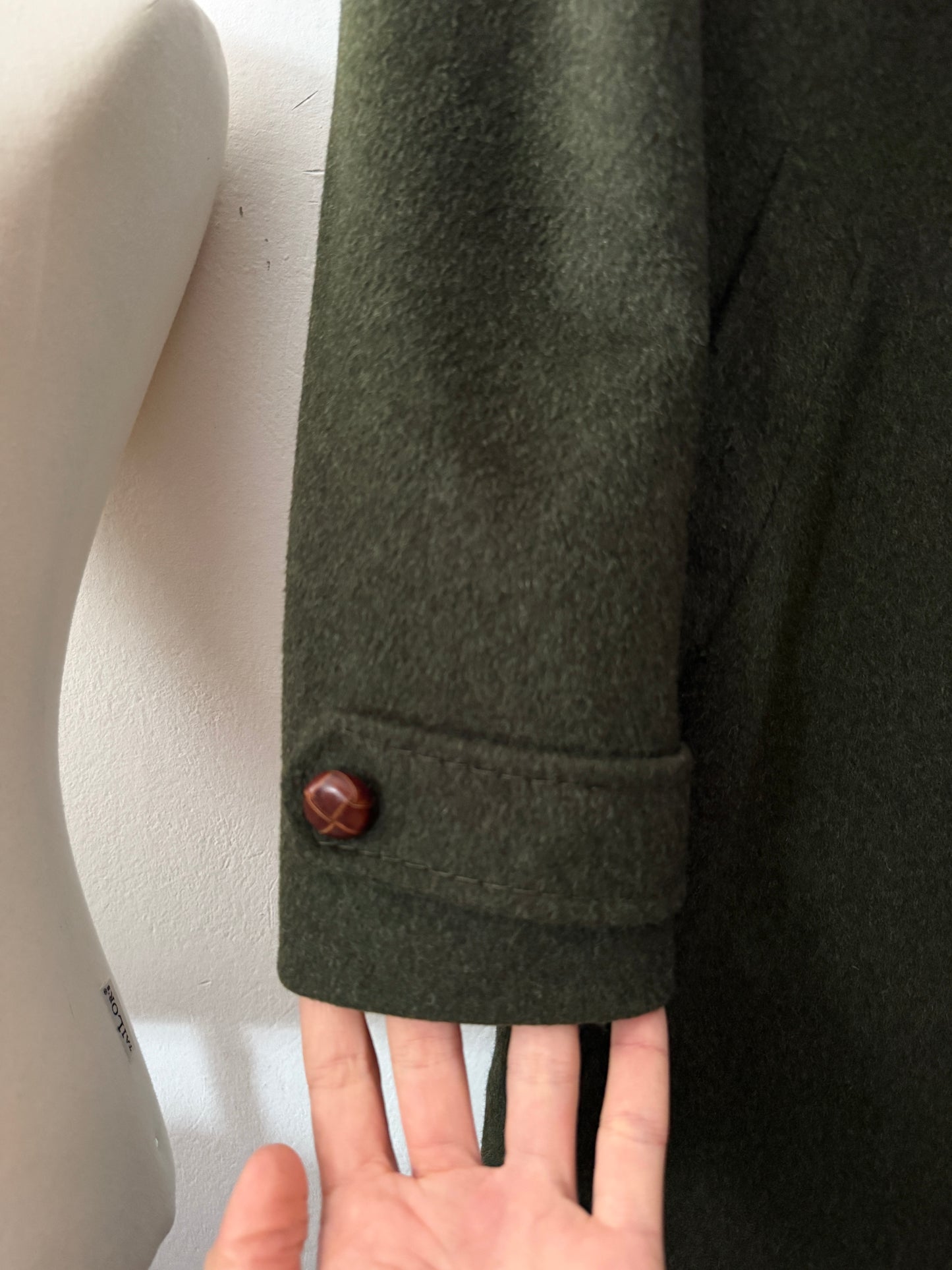 Vintage 80’s Loden Coat “XL”