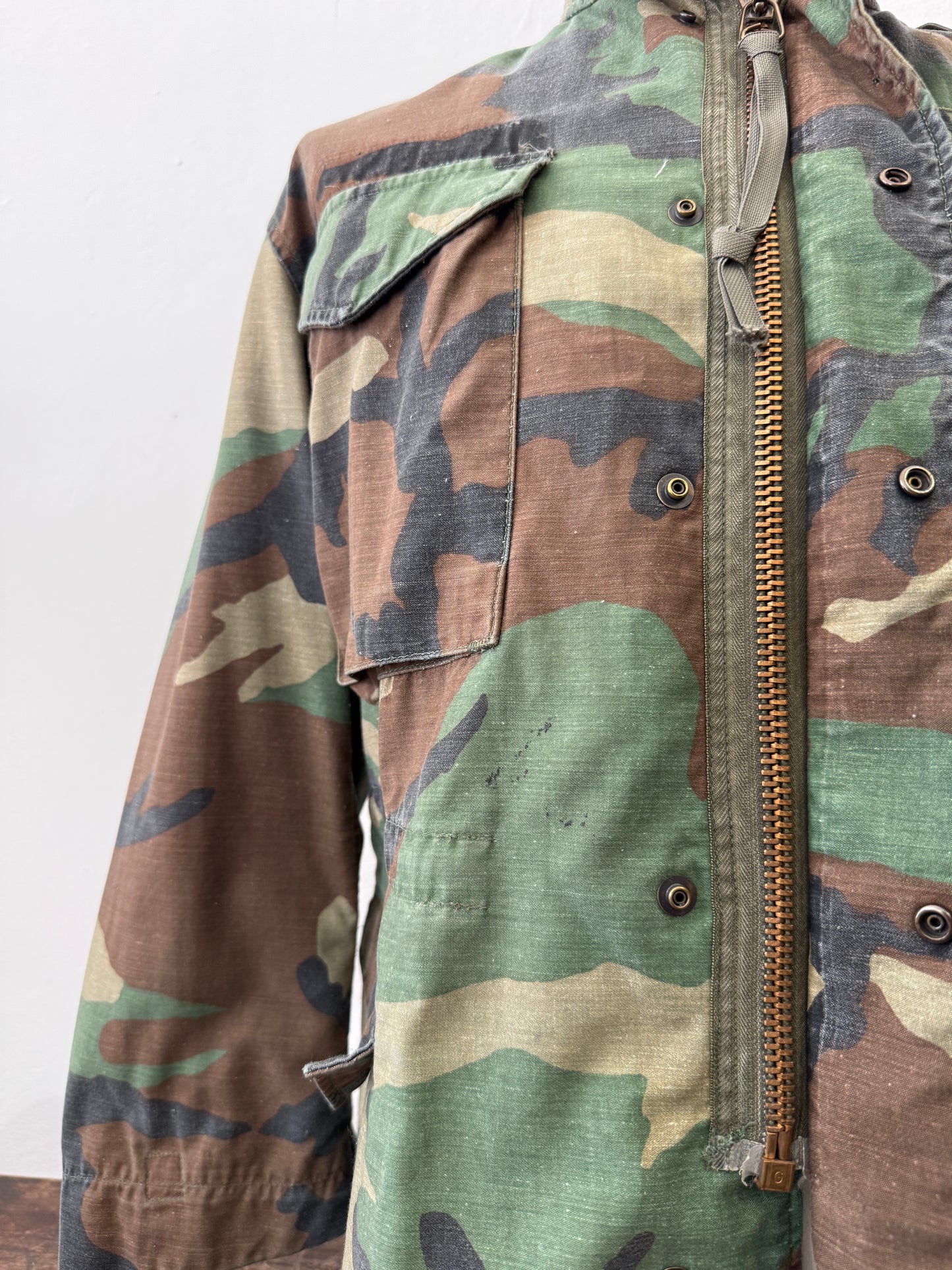 Vintage Woodland Field Jacket M65 Us Army “S”