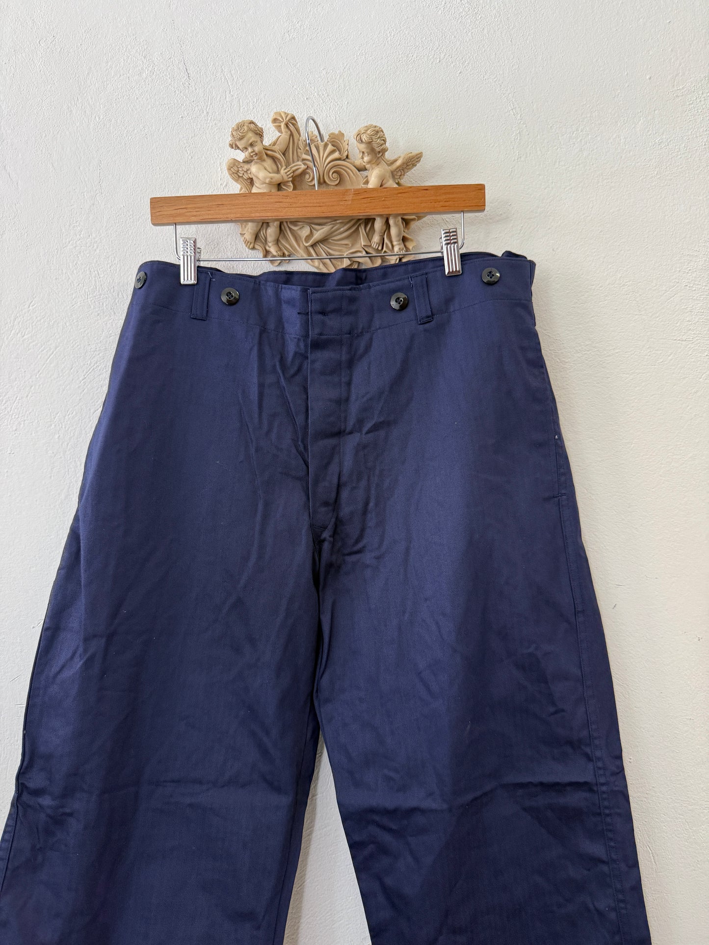 Vintage German Army Work Pants HBT “W36”