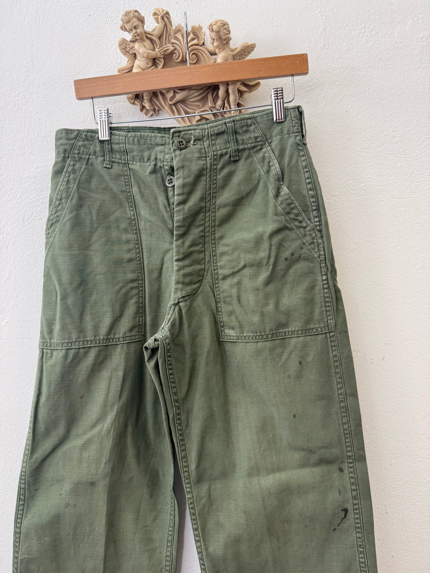 Vintage Og 107 Us Army Fatigue Pants “W29”