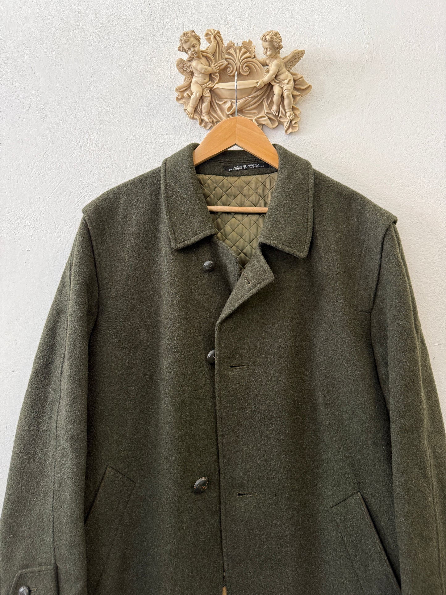 Vintage Loden Coat “L”