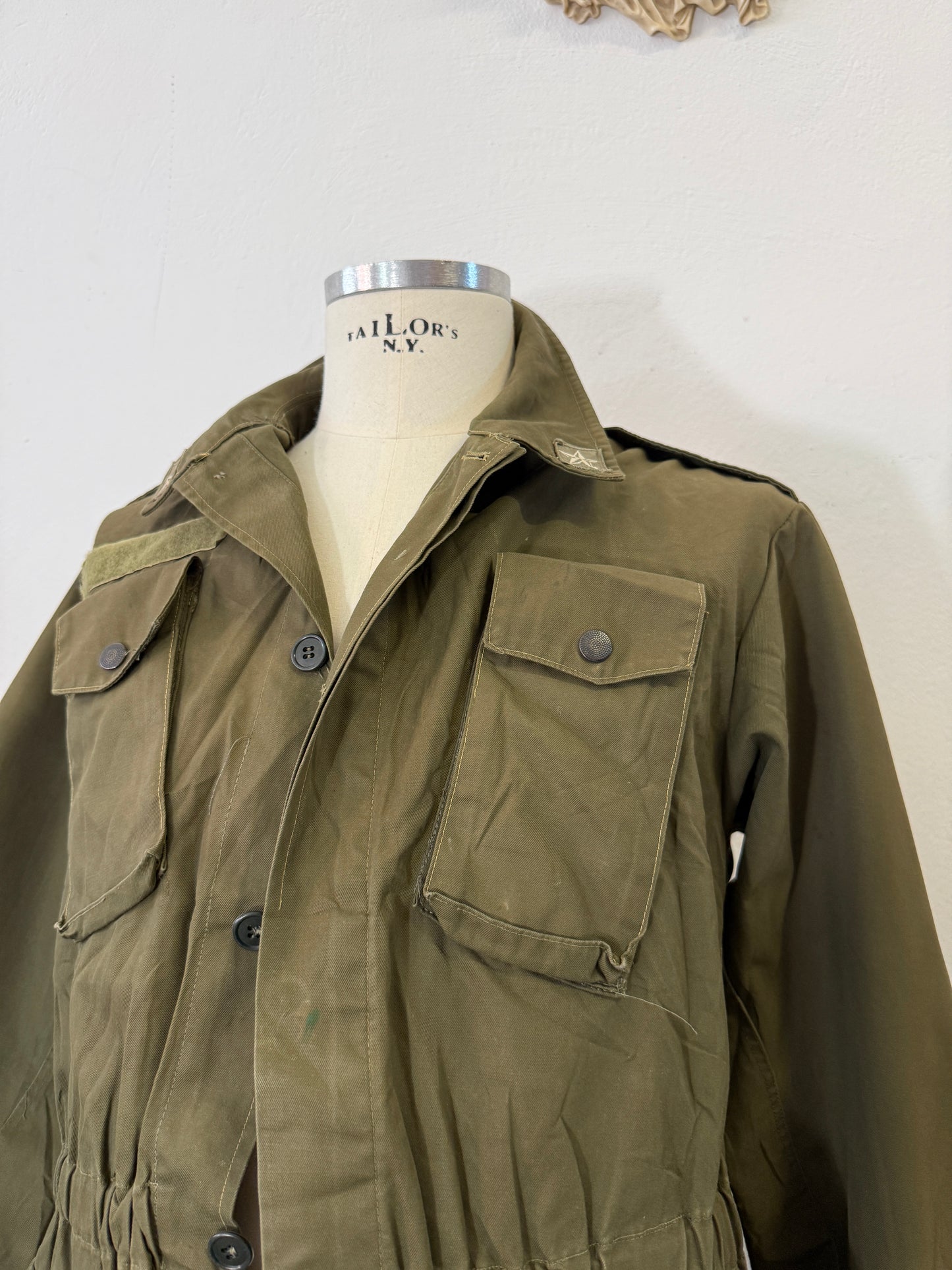 Vintage 80’s Italian Army Jacket “M”