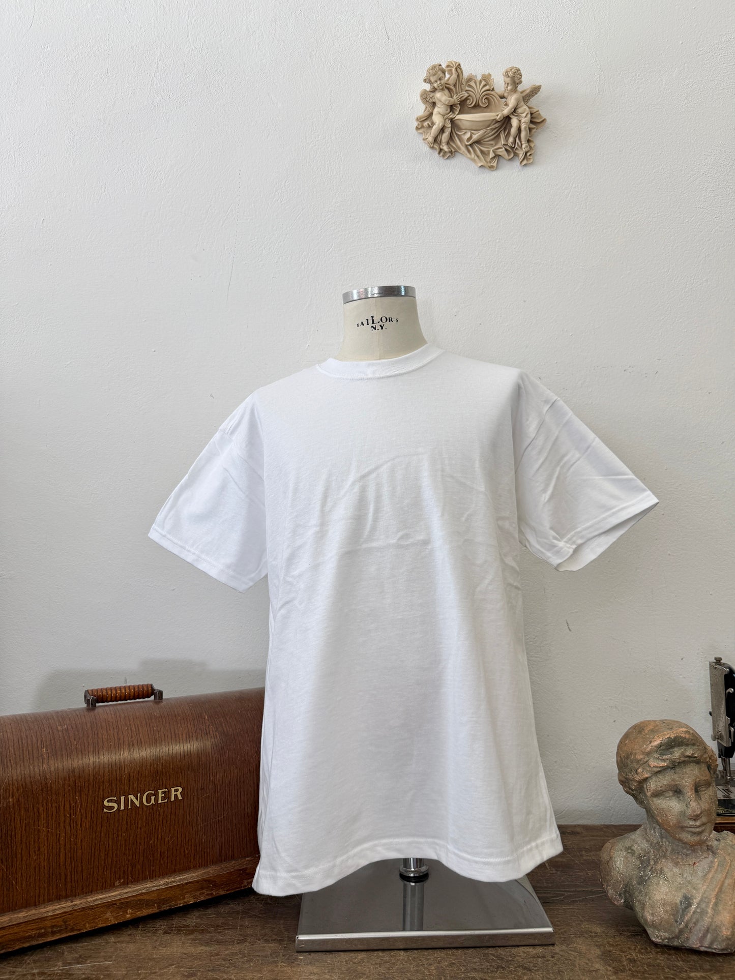 White T-Shirt with US Cotton - Mister Archive®
