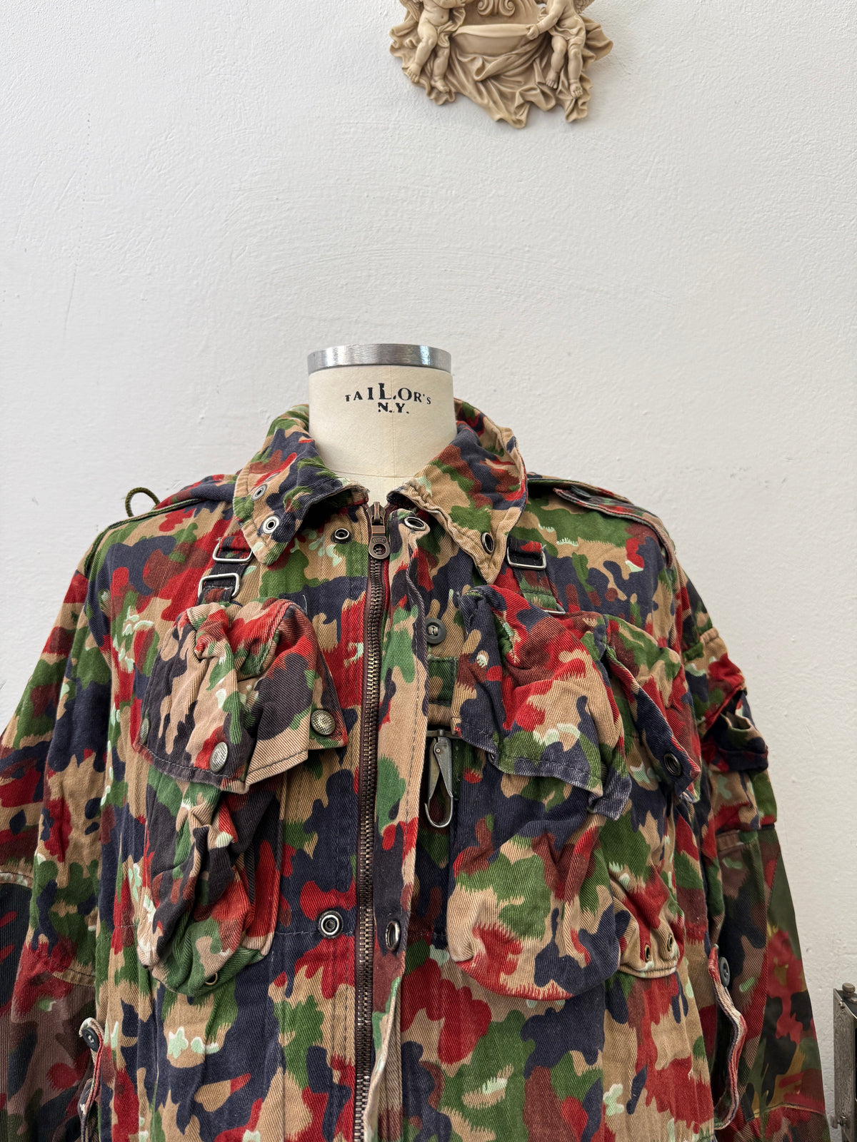 Vintage Swiss Army Camo Jacket M70 “L/XL”